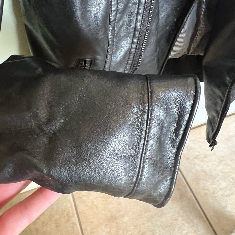 Anthropologie Vegan Leather Jacket - Picture 9 of 10